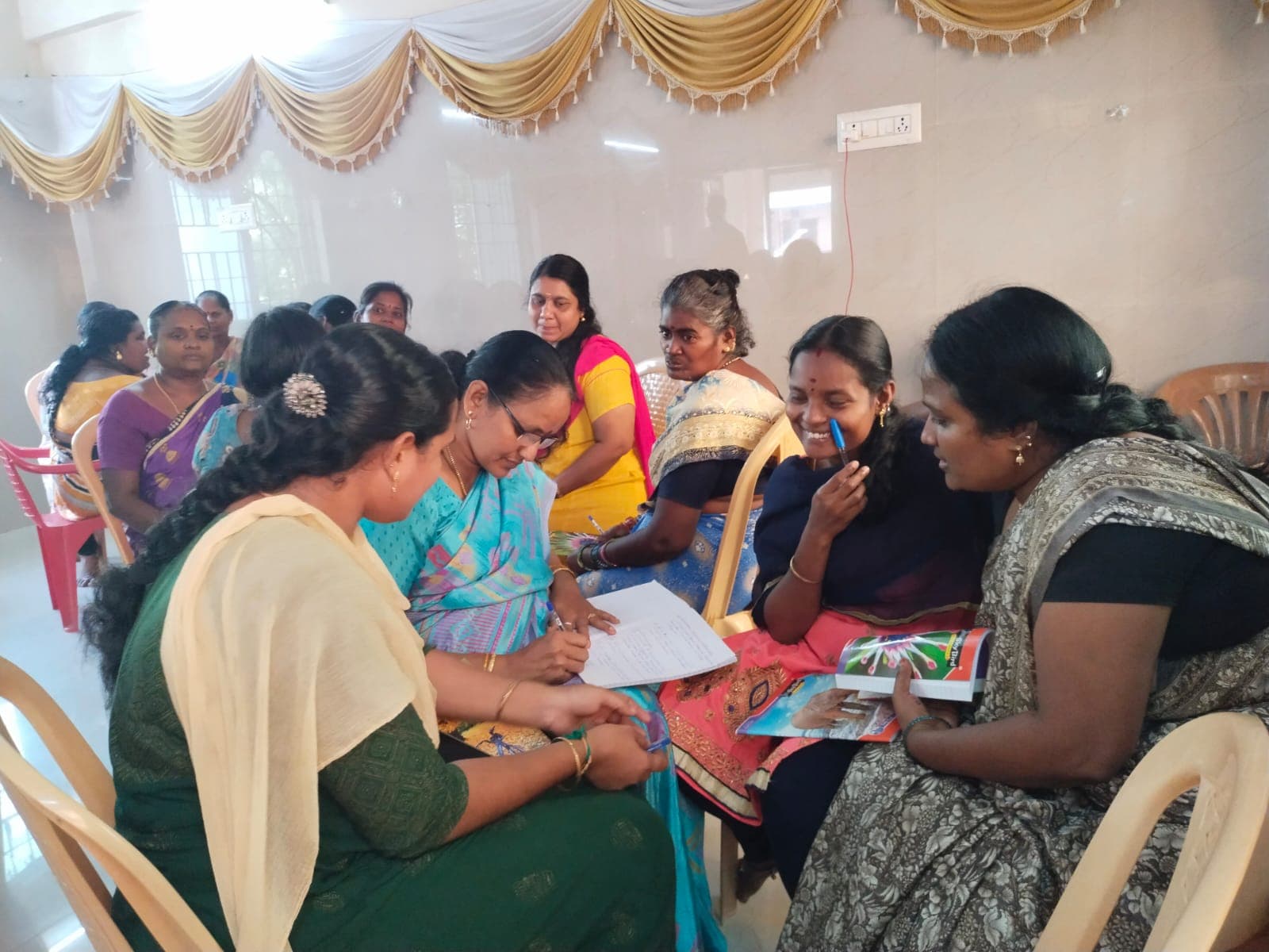 Occupational safety training session