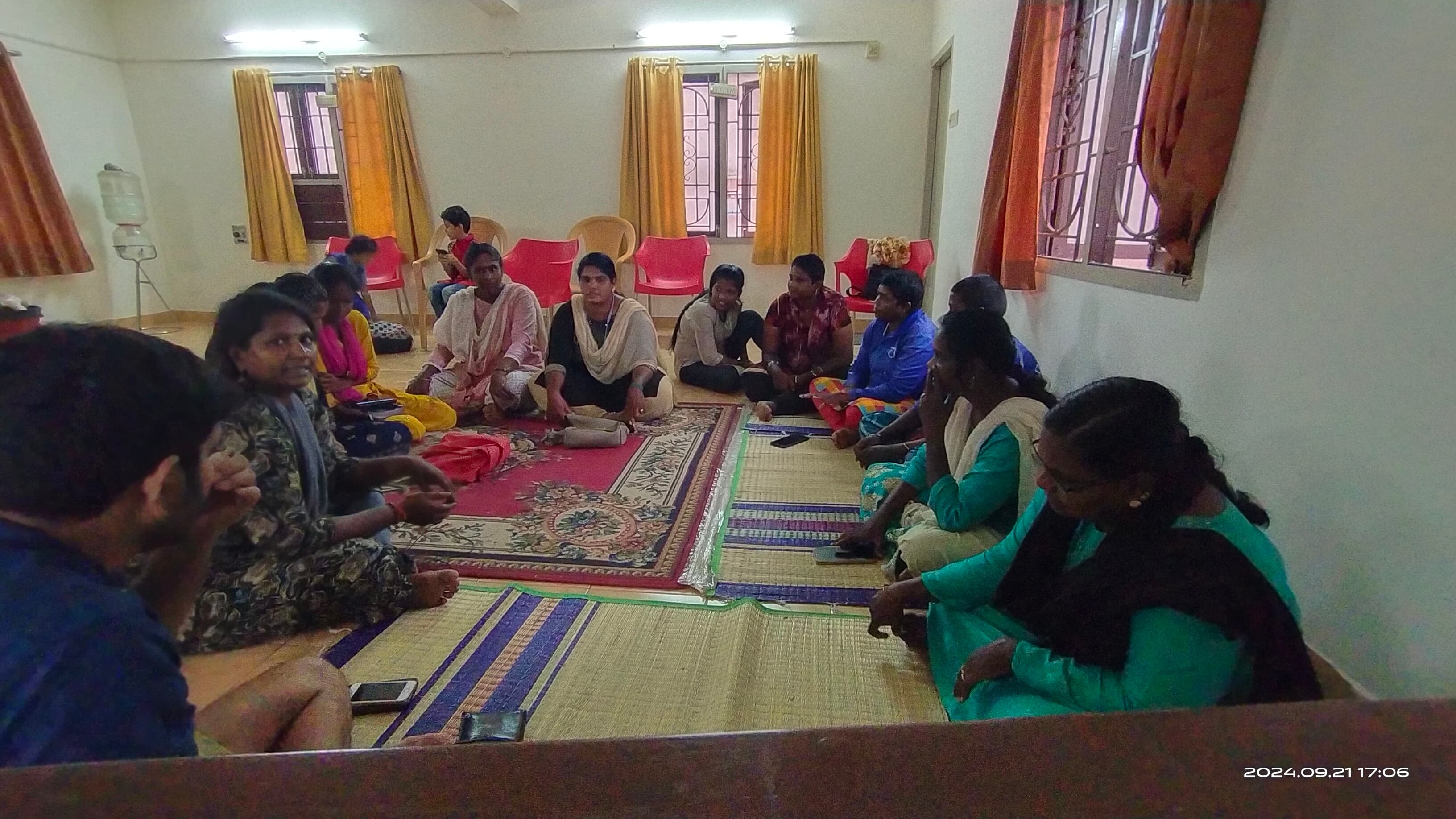 Occupational safety training session