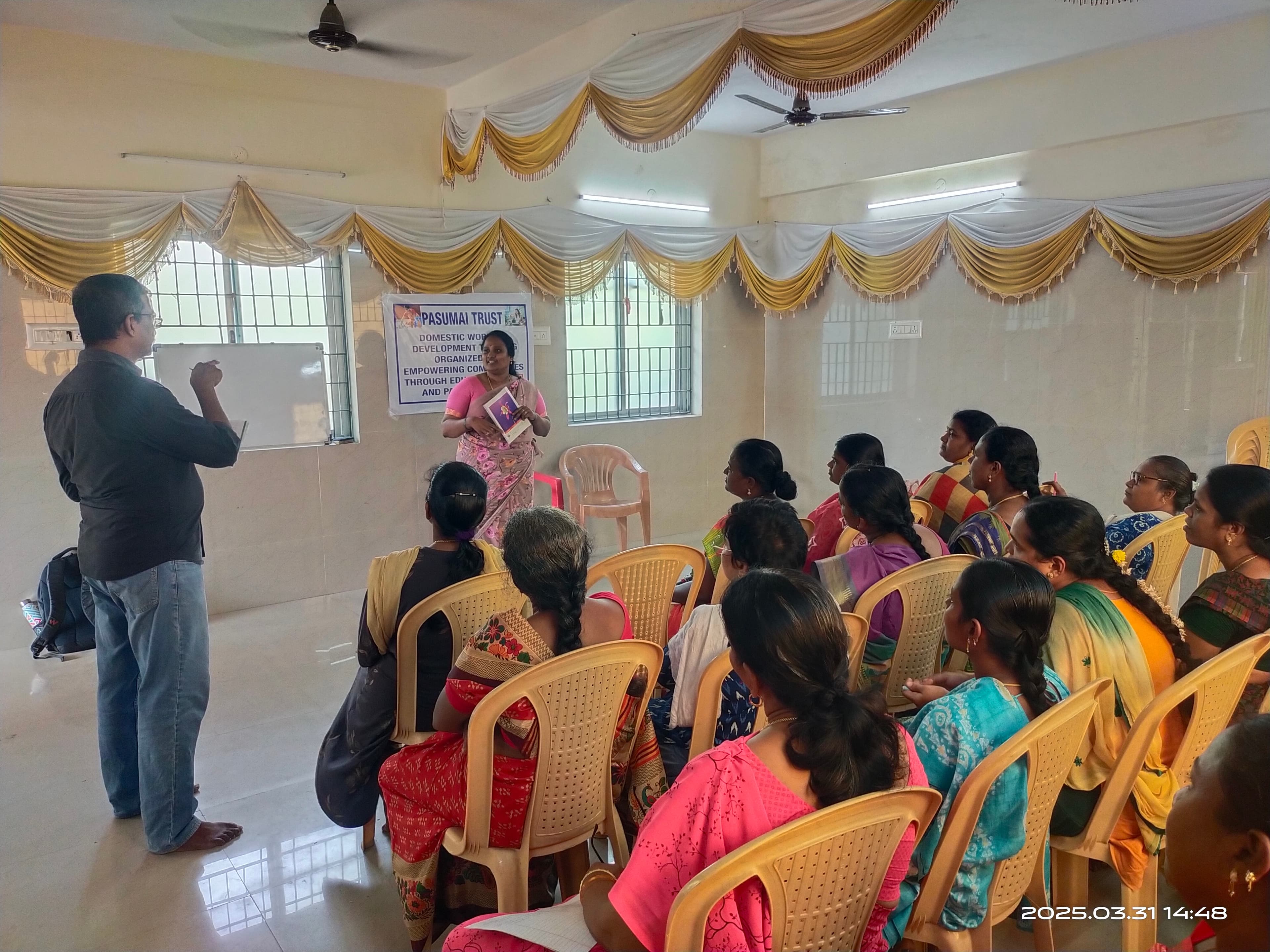 Occupational safety training session
